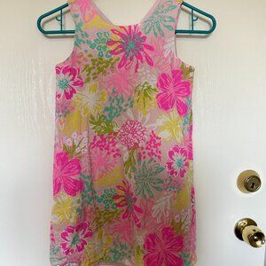 Tommy Bahama Girls Sleeveless lined dress‎ flowers pink Size 8
